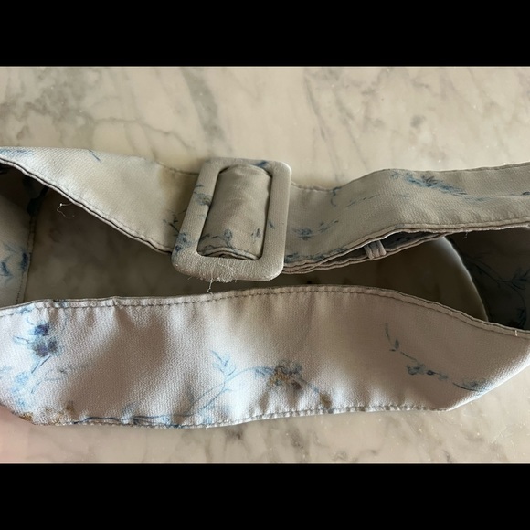 Loveshackfancy blue floral belt - Picture 3 of 7
